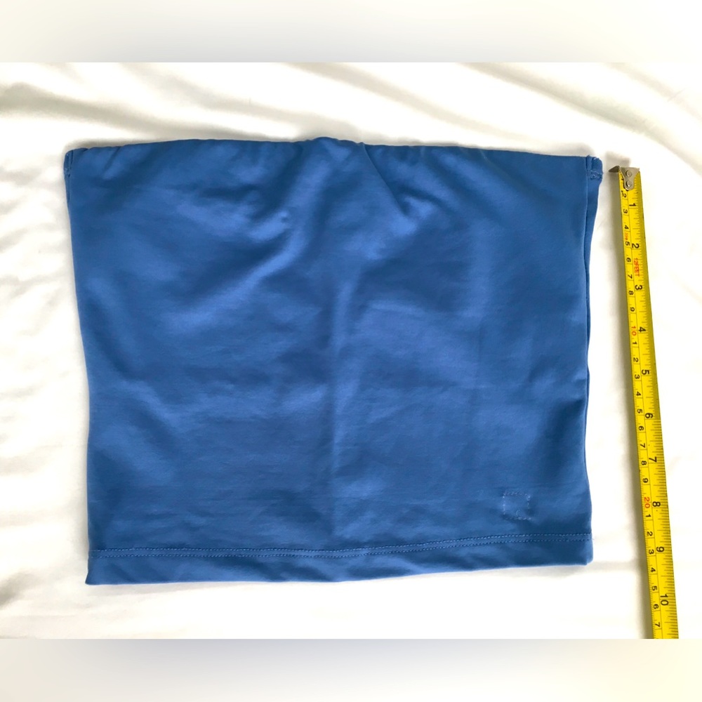 90’s Calvin Klein EUC periwinkle tube top.